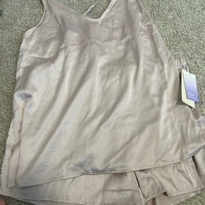 Stars above silk PJ set